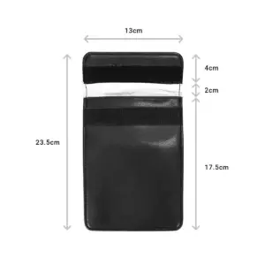 disklok afmetingen wallet