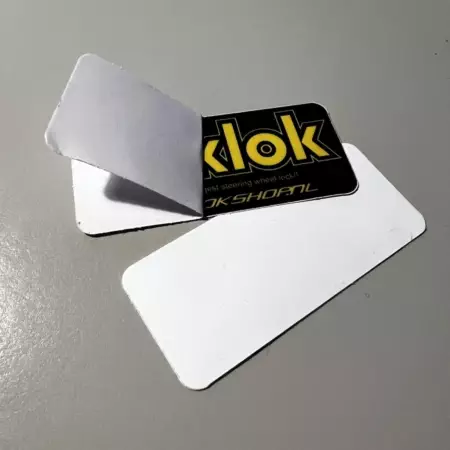 Disklokshop raamsticker papier los